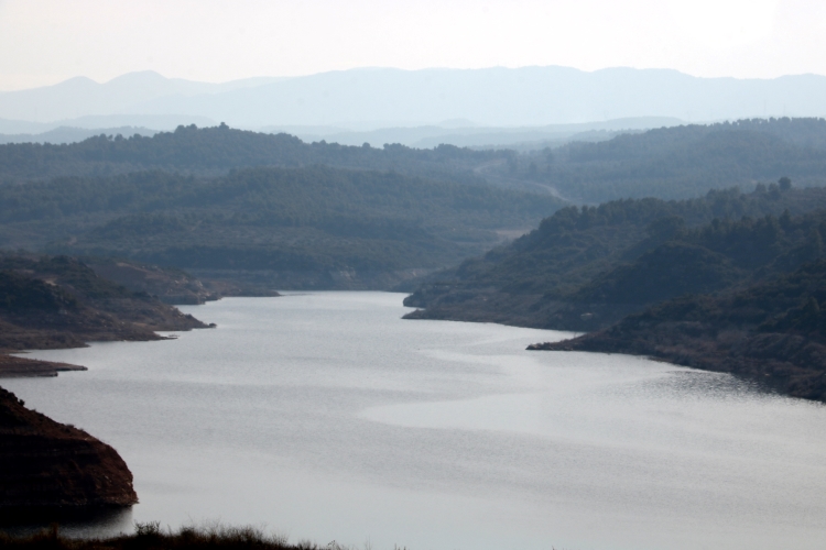 Albagés' water reservoir (by Salvador Miret)